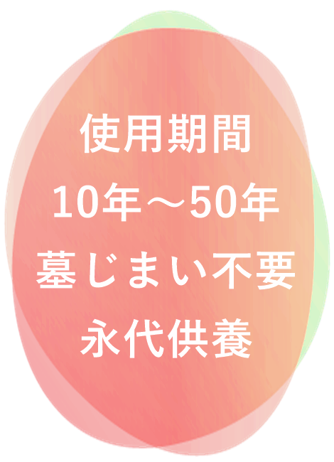 永代供養　樹木葬　自由なお墓